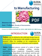 Pharmacetics 1 Tablet Manufacturing PPT