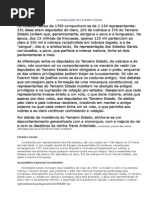 A composição dos Estados Gerais