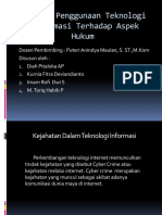 Dampak Penggunaan Teknologi Informasi Terhadap Aspek Hukum FIX