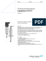 Technical Information Liquiphant FTL33: Vibronic