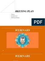 Marketing Plan: Webinar Breakfast Series Marketing Strategies