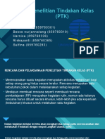 Persentasi Penelitian Tindakan Kelas (PTK)