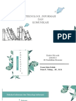 Hakekat Informasi Dan Teknologi Informasi