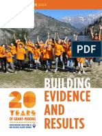 Annual Report 2016 - Building Evidence and Results