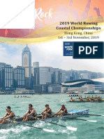 2019 World Rowing Coastal Championships: Hong Kong, China 1st - 3rd November, 2019