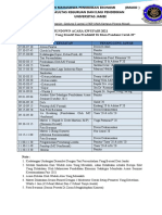 Rundown Kwufair & PKK Prodi