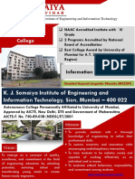 Autonomous College: K. J. Somaiya Institute of Engineering and Information Technology, Sion, Mumbai - 400 022
