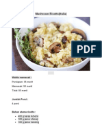 Mushroom Risotto