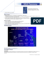 Solo Taxonomy Hand Out 2