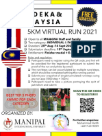 Merdeka & Malaysia Virtual Run 2021