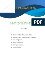 Company Profile Cv. Razaak Pangan Jaya