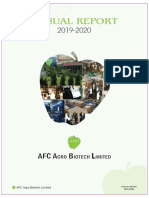 AFC Agro Annual Report 2019 2020