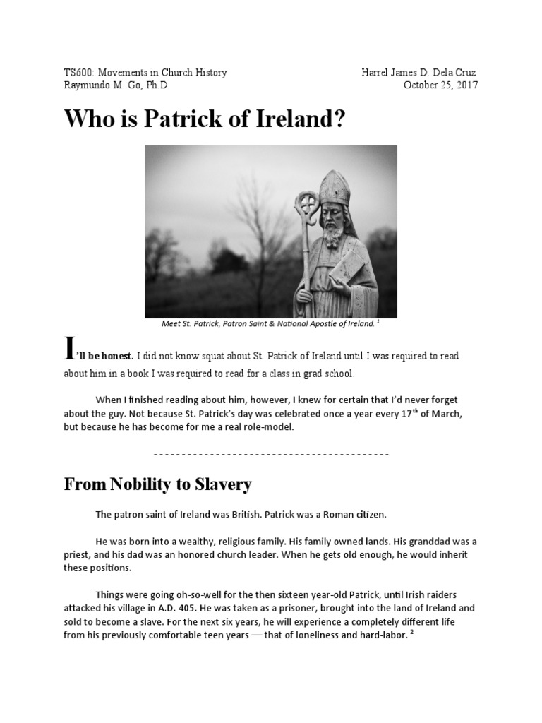 St. Patrick: His Life and Legacy | PDF | Saint Patrick | Gospels