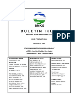 #Buletin Iklim NTB Edisi FEBRUARI 2020 REV