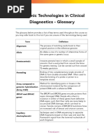 Genomic Technologies in Clinical Diagnostics - Glossary: Term Alignment Allele