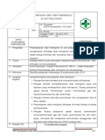 SOP EP 2 Penyimpanan Obat Emergensi Di Unit Pelayanan