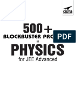 Disha Physics 500 BlockBuster Problems For JEE Advanced