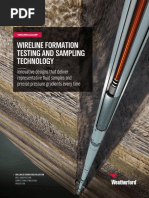 Wireline Formation Testing and Sampling Technology