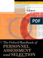 The Oxford Handbook of Personnel Assessment and Selection by Neal Schmitt (Jan 2014)