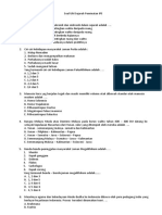 Soal USBN Sejarah MA 2020