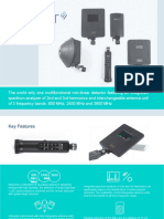 The world's only multifunctional non-linear detector with integrated 2nd and 3rd harmonic spectrum analysis