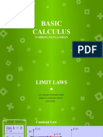 Basic Calculus - Gab Panganiban