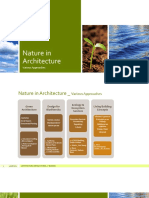 Nature in Architecture: Various Approaches