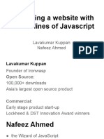 Pentesting a Website With Million Lines of Javascript by Lavakumar and Nafeez