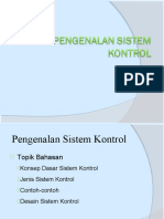 Pengenalan Sistem Kontrol