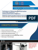 Electron Microscopy Components and Concepts