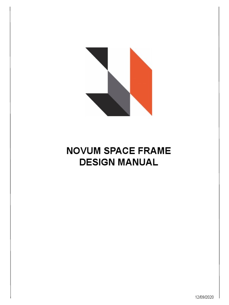 Novum Space Frame Design Manual | PDF | Galvanization | Truss