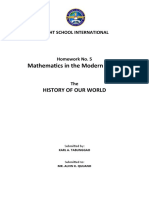 Mathematics in The Modern World: History of Our World