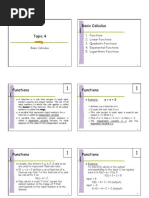  Basic Calculus