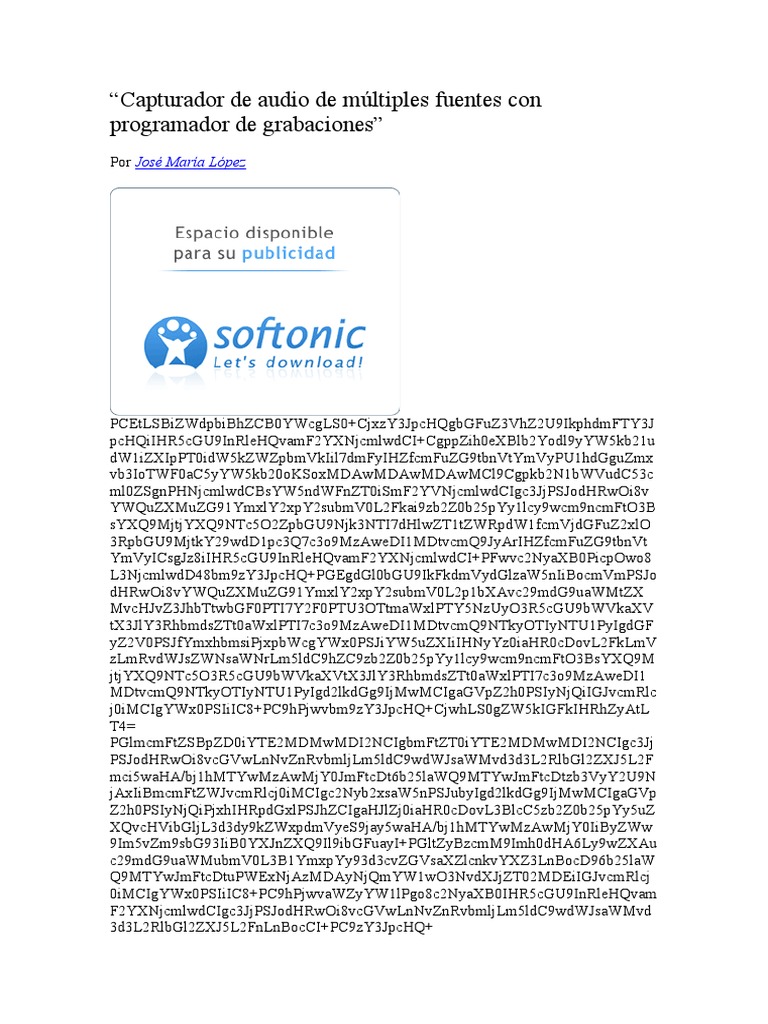 Fox Magic Audio Recorder PDF Informática Mp3