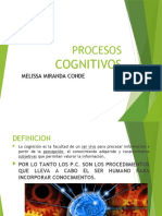 Procesos Cognitivos