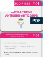 TD 1 - Immunologie RÃ©action Antigã Ne-Anticorps