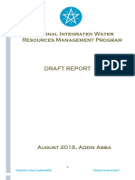 National Integrated Water Resources Management Program in Ethiopia