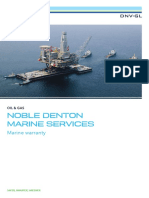 Noble Denton Marine Services Marine Warranty