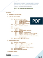 Unidad 7. La Financiación Empresarial