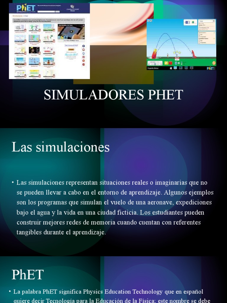 Simuladores Phet | PDF