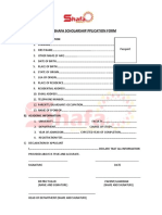 Aym Shafa Scholarship Pplication Form: A) Personal Information