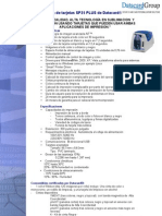 Especificaciones y Caracteristicas de La Impresora SP25 PLUS