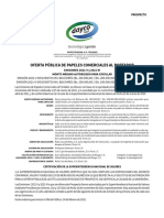 Prospecto Dayco Emisión 2021-V y VI PC SUNAVAL 216 y 217-2021 10nov2021p