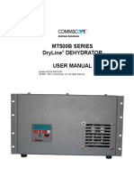 Mt500B Series Dryline Dehydrator User Manual