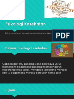 Psikologi Kesehatan 1