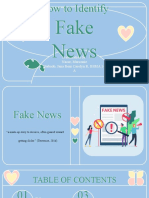 How To Identify Fake News