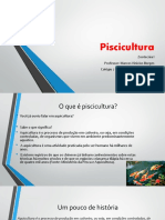 Piscicultura: Produção de Peixes