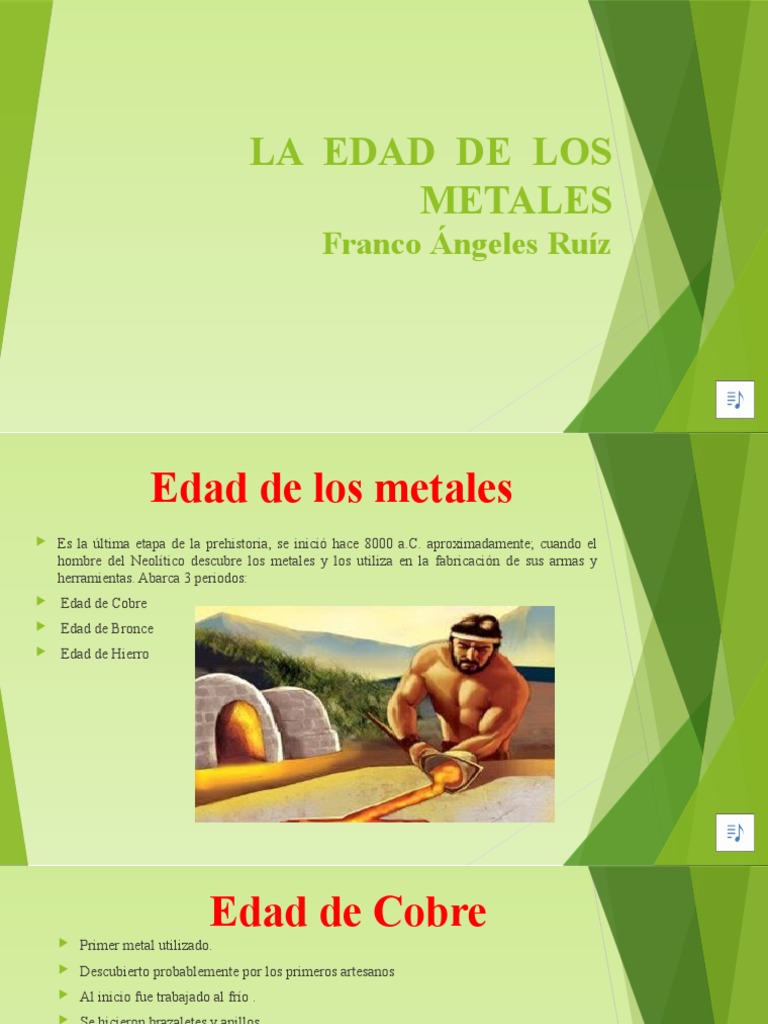 Evolución y Avances en la Edad de Metales | PDF | Edad de Bronce | Bronce
