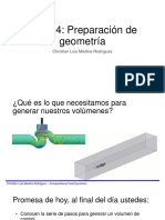 4 Preparación de geometría