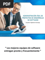 Administracion Agil de Proyectos de Software